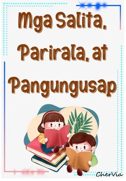 Mga Salita, Parirala, at Pangungusap Booklet (29 pages) free bookbind ...