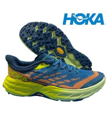 Hoka SpeedGoat 5 Men’s Running Shoes (size40-45) Green รองเท้าวิ่ง ผู้ชาย ออกกำลังกาย