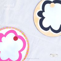 Round mirror ✿ - flower.me (no.1) กระจกรูปทรงสี่เหลี่ยมจัตุรัส รุ่นฟลาเวอมี no.1 ?