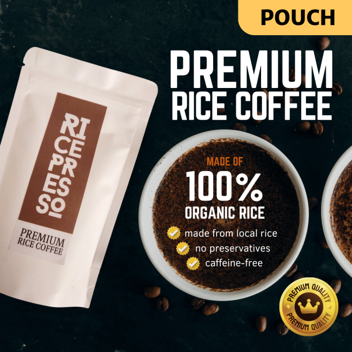 Ricepresso Rice Coffee (Small Pouch) Original organic herbal Ilocos
