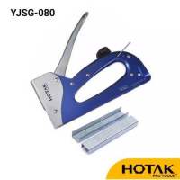 HOTAK ปืนยิงแม็ก เครื่องยิงบอร์ด รุ่น YJSG-080 ขนาดลูกแม็ก 6-10 mm แม็กยิงบอร์ด ALL METAL STAPLE GUN