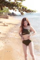 ♥️♥️BIKINI 2 Piece ปาดไหล่♥️♥️