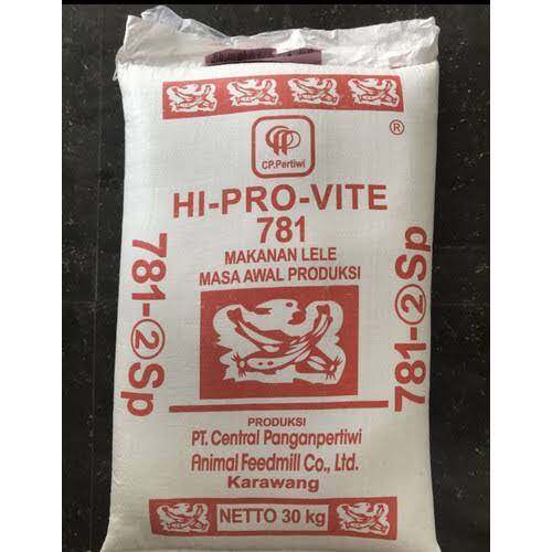 Pelet 781-2 SP Repack 2 Kg Hi Pro Vite 781-2 SP Pakan Lele,nila