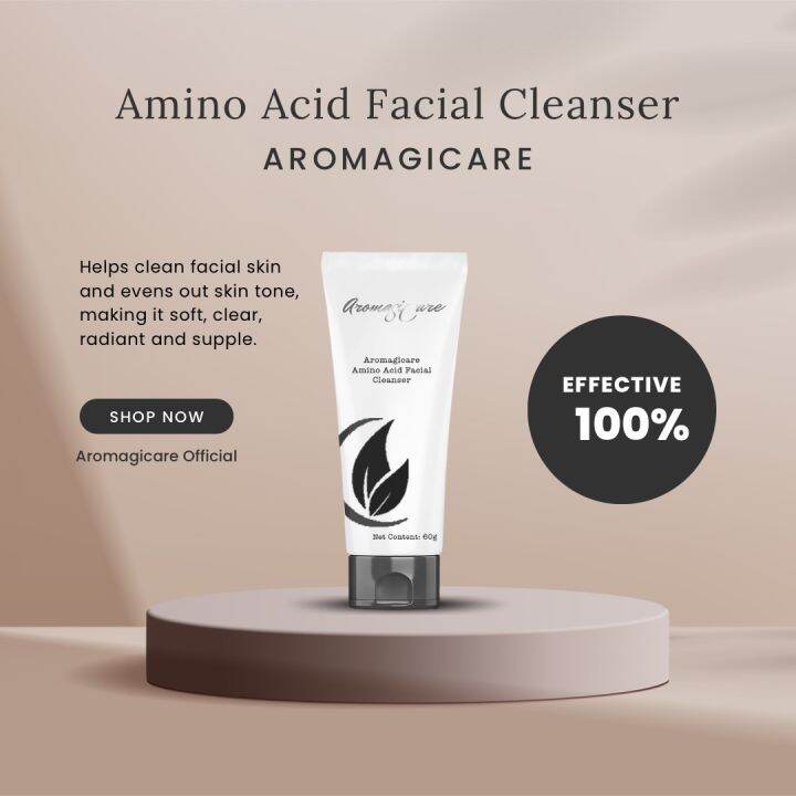 Amino Acid Facial Cleanser 60g Lazada PH