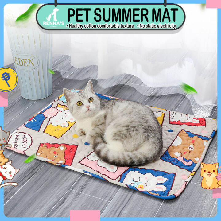 Renna's Dog Summer Mat Cat Mat Pet Mat For Dog Washable Sleeping Mat Dog Accessories Lazada PH