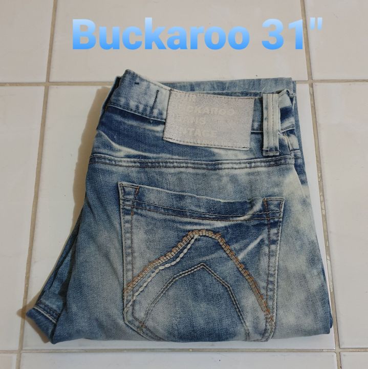 ยีนส์ยี่ห้อ-buckaroo-เอว-31-นิ้ว