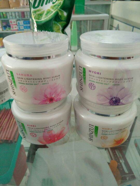 Shinzui Body Scrub Lulur Gr Lazada Indonesia