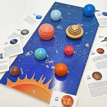 solar system puzzle ball