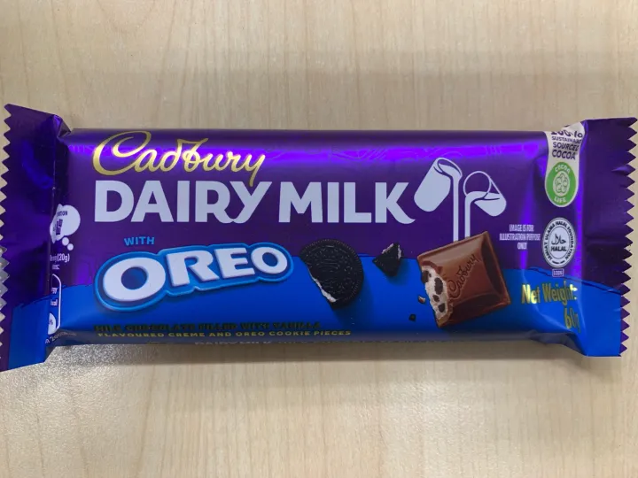 ️NEW LOOK ️ CADBURY DAIRY MILK WITH OREO 60G Lazada