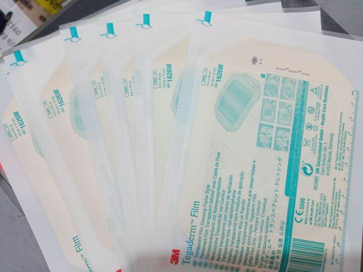 Tegaderm waterproof dressing for wounds and cuts Film 10cm x 12cm per