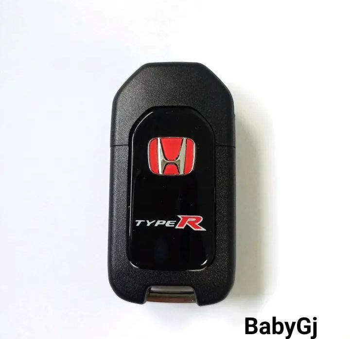 กุญแจพับhonda-mugen-type-r-กรอบกุญแจฮอนด้า-2ปุ่ม-กรอบmugen-type-r