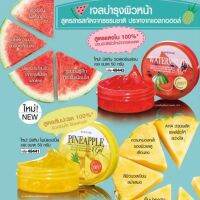 "เจลบำรุงสูตรแตงโม 100%* ปราศจากแอลกอฮอล์ อุดมด้วย Fresh Watermelon Extract