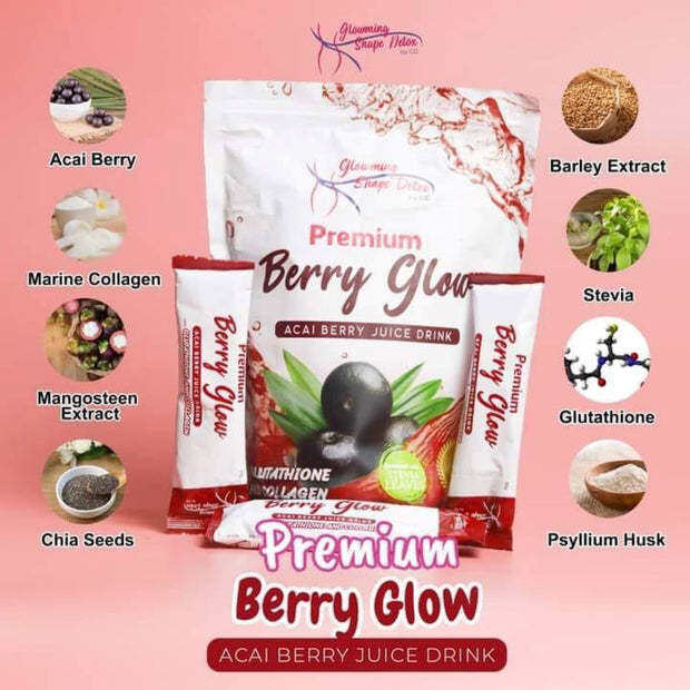 Berry Glow Juice Drink Lazada.co.th