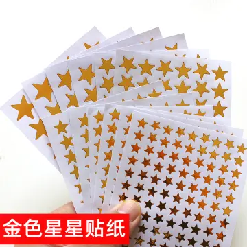500pcs Glitter Star Stickers for Kids Reward Foil Star Adhesives