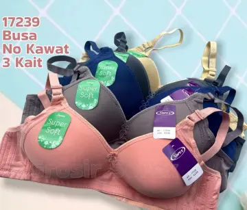 Sorex Bra Tanpa Kawat Bh Sorex Busa Tipis Art17232 Kait 2 ukuran