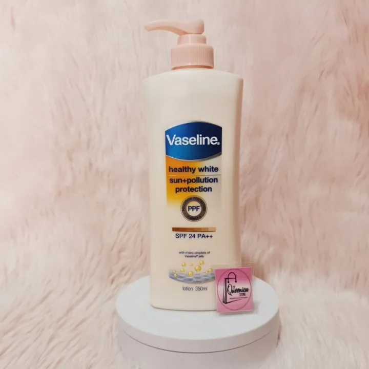 Vaseline Lotion Healthy White Sun Pollution Protection Spf 24 Pa 350ml Lazada Ph