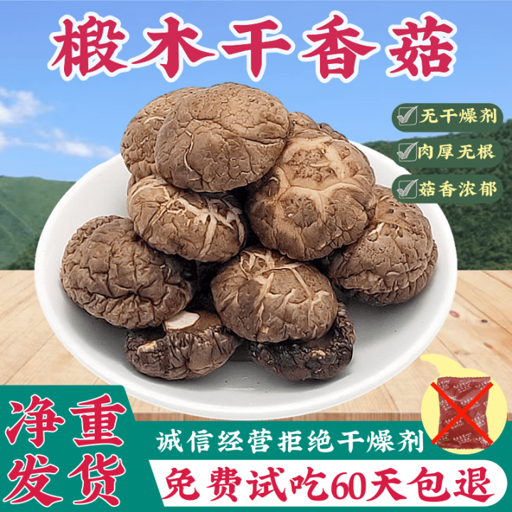 Xixia Mushroom Basswood Mushroom Dry Goods 500G Premium Dried Mushrooms