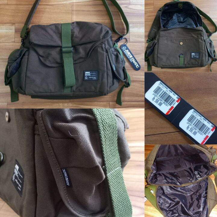 Tas selempang kanvas JUICE EMATIC Lazada Indonesia