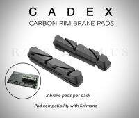 **ซื้อคู่ประหยัดกว่า**ผ้าเบรคล้อคาร์บอน CADEX CARBON RIM BRAKE PADS