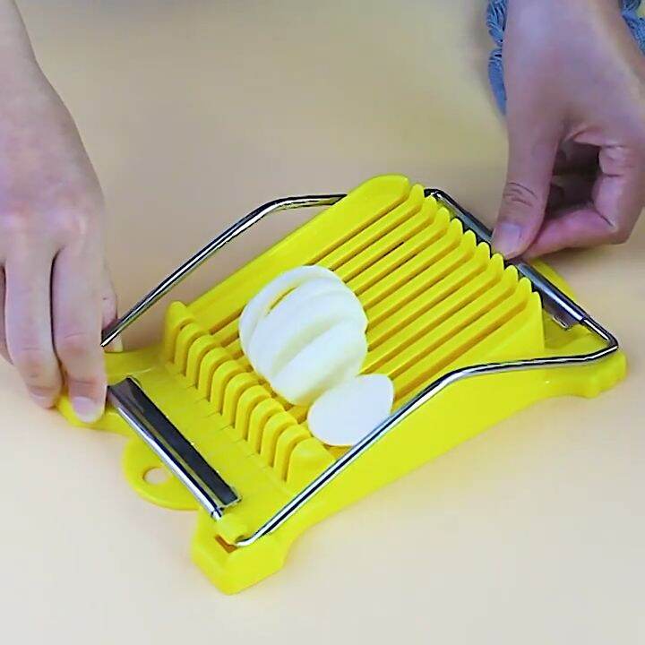 Manual Slicers Luncheon Meat Boiled Egg Fruit Slicer Stainless Steel