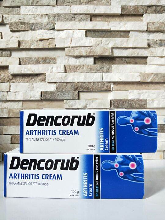 Dencorub Arthritis Cream 100g from Australia Lazada PH
