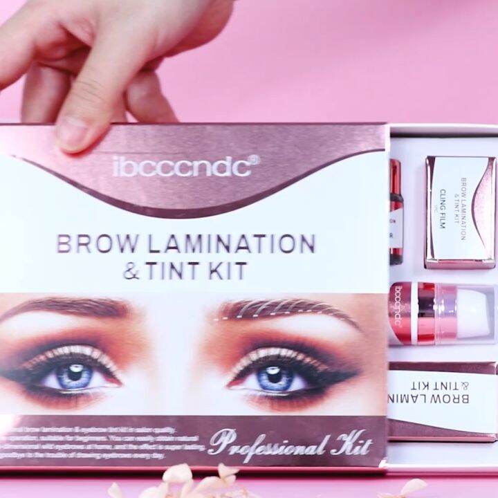 IBCCCNDC Brow Lamination&Tint Kit Eyebrow Lift&Tint Dye 2-in-1 Set Lash ...