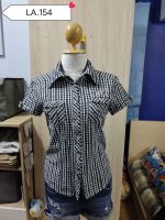 เสื้อเชิ้ตมือสองราคาถูกรหัส LA 154