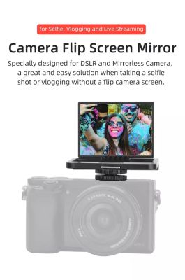 KingMa Camera Accessories Camera Periscope Flip Mirror Screen For DSLR and Mirrorless Camera Selfie Volgging Live Streaming