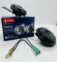 DENSO แท้ แตรปริ้น Denso เสียงเดิมแท้ติดรถ 12V (1คู่) [เบอร์ 6910]