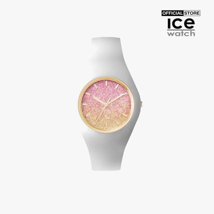 Đồng hồ nữ ICE mặt tròn dây silicon 34mm 013990-0000-03