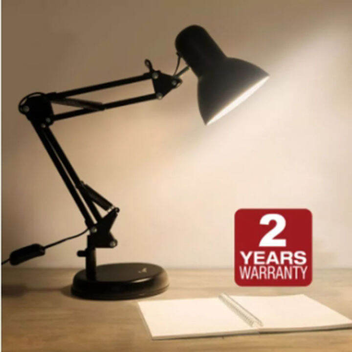 Table lamp office Led desk lamp shade for study Flexible metal clip