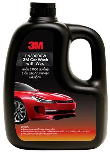 3M 3เอ็ม แชมพูล้างรถ ขนาด 1000 มล. น้ำยาล้างรถ 3M สูตรผสมแวกซ์ ทั้งล้างและเคลือบเงาในขั้นตอนเดียว