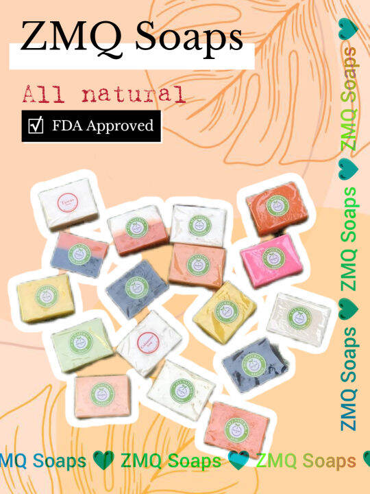 [ZMQ] Soap for Rebranding 135g Whitening Soaps FDA Approved with