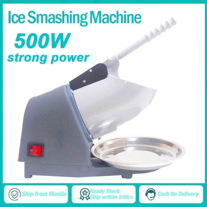Ice Crusher For Halo Halo Heavy Duty Machine Double Blade Big Automatic