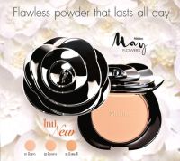 *ของแท้/ พร้อมส่ง*Mistine May Flowers Triple Cover Powder SPF25 PA++แป้งมิสทีน เมย์ ฟลาวเวอร์