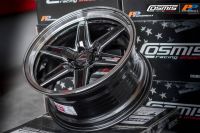 บ้อแม็ก ขอบ 18 COSMIS R6G 18X9.0 6H139.7 ET25 สีดำขอบเงา?ราคาชุด4วง✅ แถมจุ๊บลมยาง? ล้อแท้มีรับประกันนาน6ปีสี1ปี✅❤️