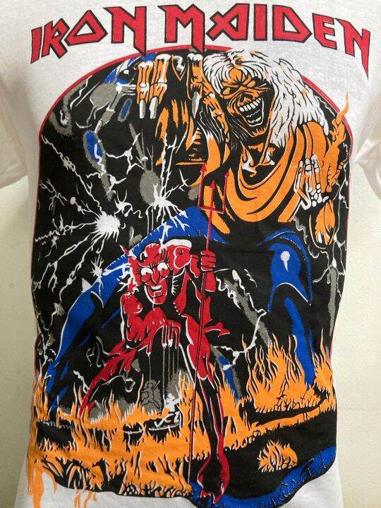 เสื้อวง-ironmaiden-สไตล์วินเทจ