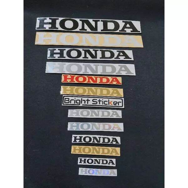 STICKER Stiker HONDA SEMUA UKURAN CUTTING | Lazada Indonesia