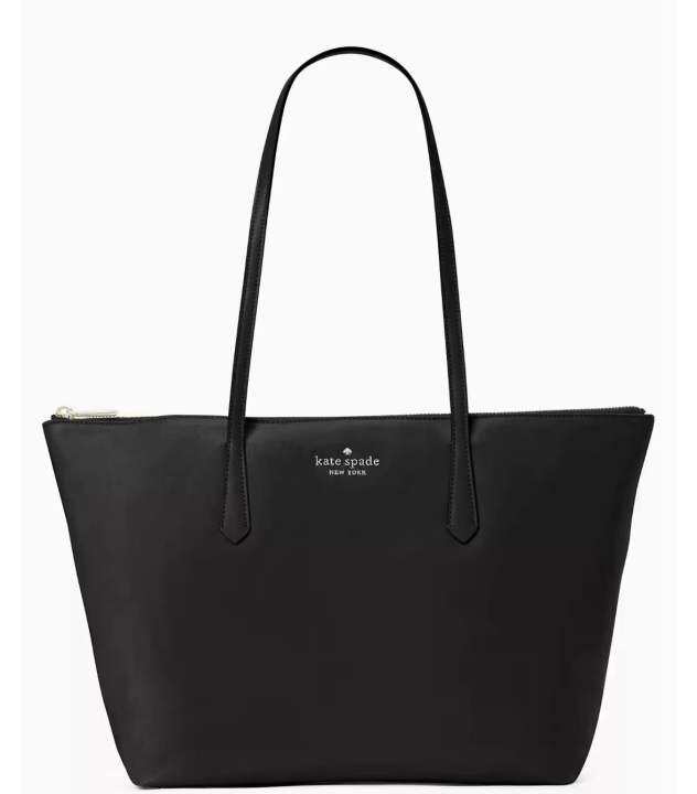 Authentic Original Kate Spade Kitt Nylon Large Tote Black Lazada Ph 7133