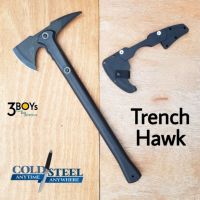 0ขวาน Cold Steel รุ่น Trench Hawk ขวานที่ทรงพลังรุ่นหนึ่ง ด้าม Polypropylene แข็งแรง พร้อมปลอกใส่หัวขวาน