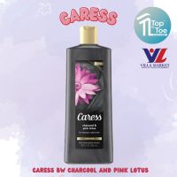 Caress BW Charcool and Pink Lotus