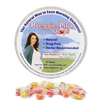 ?พร้อมส่ง? ลูกอมบรรเทาอาการแพ้ท้อง Three Lollies Preggie Pop Drops