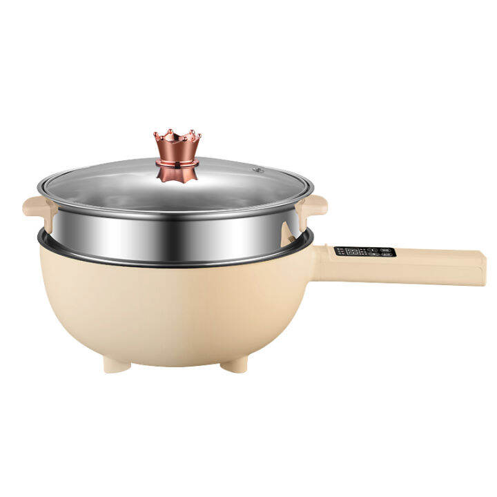 Electric Frying Dishes Wok OnePiece Electric Heat Pan MultiFunctional