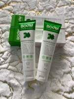 Boom Toothpaste ยาสีฟันบูม แพ็คคู่ชุดสุดประหยัด กลิ่นหนักแค่ไหนก็เอาอยู่ อีกทั้งช่วยป้องกันฟันผุได้ดี