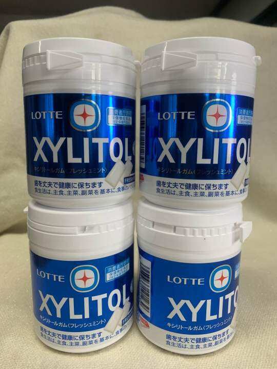 Lotte Xylitol Fresh Mint Chewing Gum 143g/From Japan Lazada PH