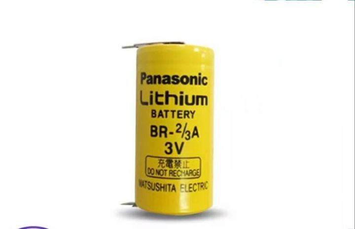 panasonic-br-2-3a-3v-br2-3a-br2-3ae2pแบตเตอรี่ลิเธียมสำหรับfanucราคาต่อก้อน-cncระบบplcโปรแกรมเมอร์real-time