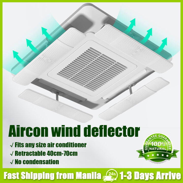 Retractable Aircon Wind Deflector Aircon Deflector Window Type Aircon