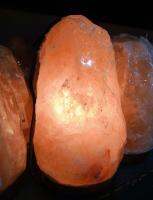 โคมไฟหินเกลือหิมาลายัน  Himalayan pink salt lamp ช่วยเพิ่มโอโซน ลดอาการภูมิแพ้ ใช้ประดับตกแต่ง เป็นของขวัญ