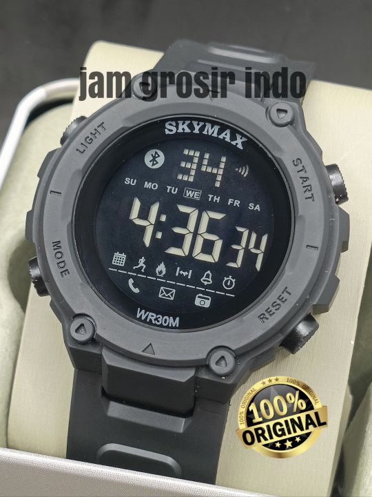 Jam Tangan Skymax Digital Pria Model Terbaru Tahan Air Lazada Indonesia