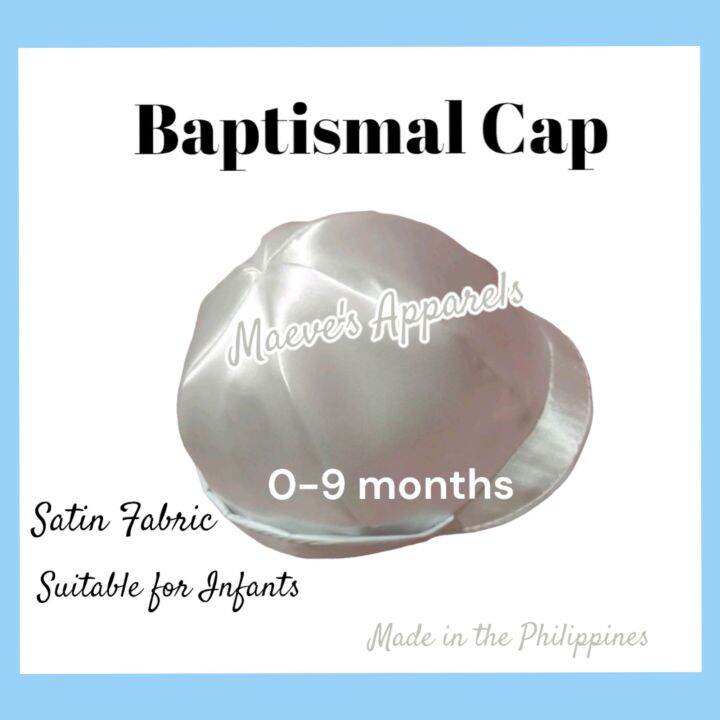 BAPTISMAL CAP /CHRISTENING CAP/HAT FOR BABY BOY Lazada PH